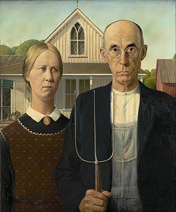 Lukisan American Gothic