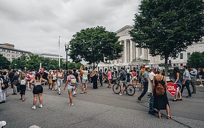 Protests in front of SCOTUS after Dobbs - 2022-06-24.jpg