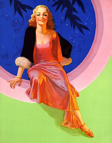 “Smiling Through”, painting by Edward Mason Eggleston, 1932.jpg